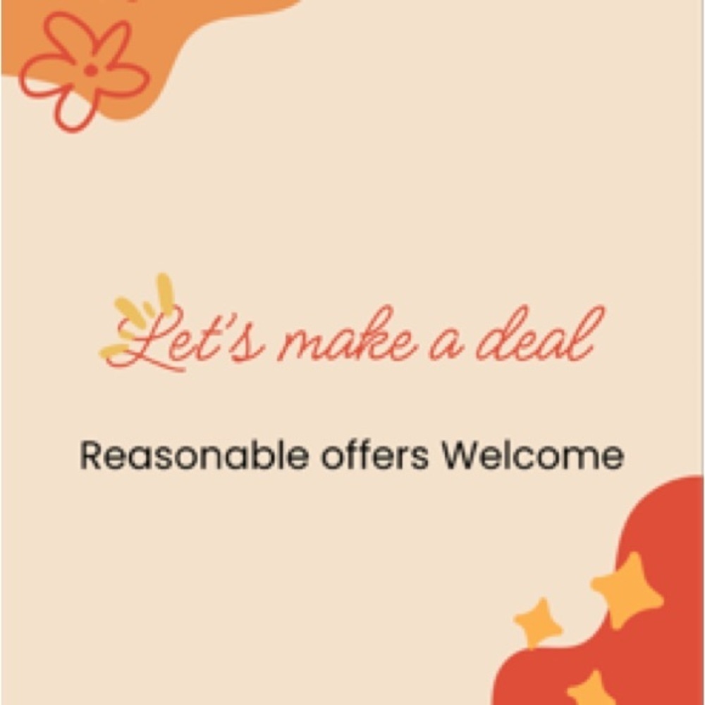 Respectful offers Welcome!